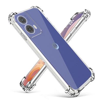 Pro pouzdro Moto G85 5G 6,67'' Průhledné nárazuvzdorné TPU pouzdro na telefon s airbagem nebo Motorola Moto G85 G 85 Silikonové měkké ochranné zadní kryt