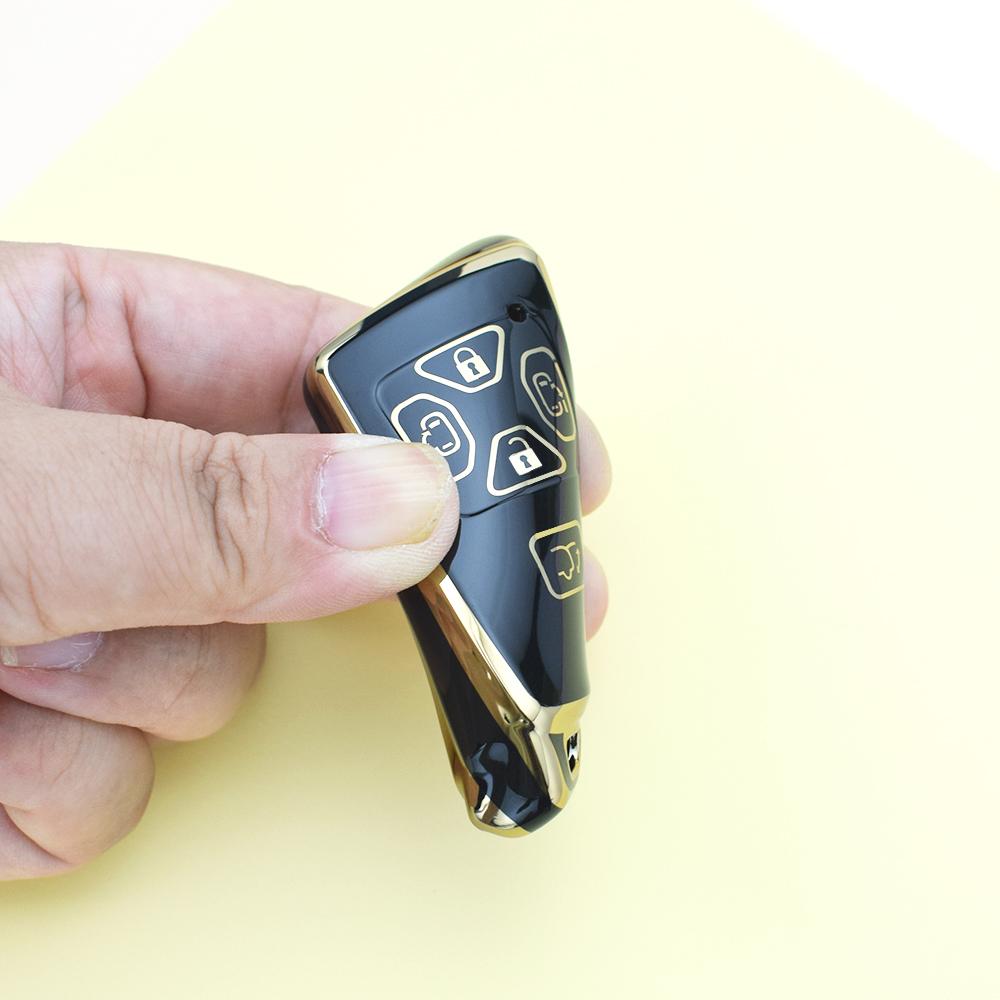 Fashion TPU Remote Shell Fob Keyless For Toyota Noah Voxy Alphard Vellfire Previa Estima Isis Car Key Case Cover 4/5 Buttons