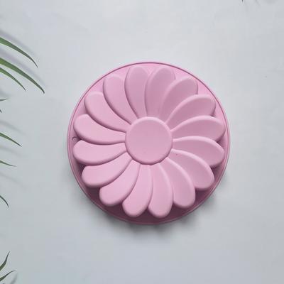 Cake Silicone Mold Multi-use Easy Demoulding Silicone Popular Sunflower Shape Best Choice Cake Decoration Cake Mold Pastry Mold