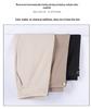 Spring Elastic Waist Straight-Leg Pants for Middle-Aged Women - Casual and Stylish