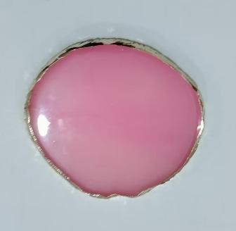 Nail Art Color Palette Resin Agate Gold Border Color Palette Nail Art Display Board Color Palette Resin Nail Art Color Palette
