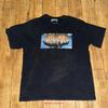 Migos Quavo Huncho Five Finger Ring Photograph T Shirt Large 22x28 Black Rap Vintage Washed Slightly Casual Soft