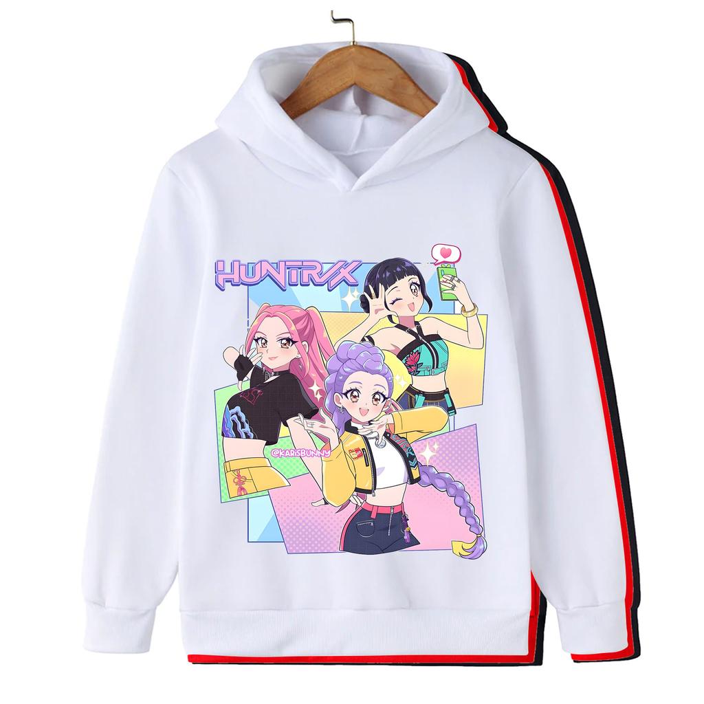 Comfortable Warm Winter Clothes for Children Fashionable  Trendy Devil Hunter Casual Sweaters for Girls  Boys