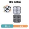 Golf Silicone Ice Ball Round Mold Whiskey Special 4 Golf Ice Grid Mold Kitchen Tools