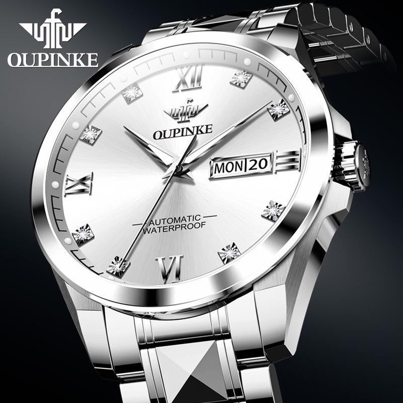 Oupinke High-End Men's Automatic Mechanical Watch - Premium Imported Movement