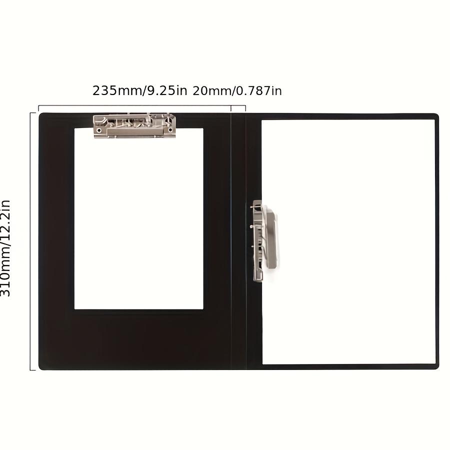 1pcs Colorful A4 Document Folders - Dual Clip Office Organizer for Contracts, Sheet Music, Certificates & Portfolio Storage