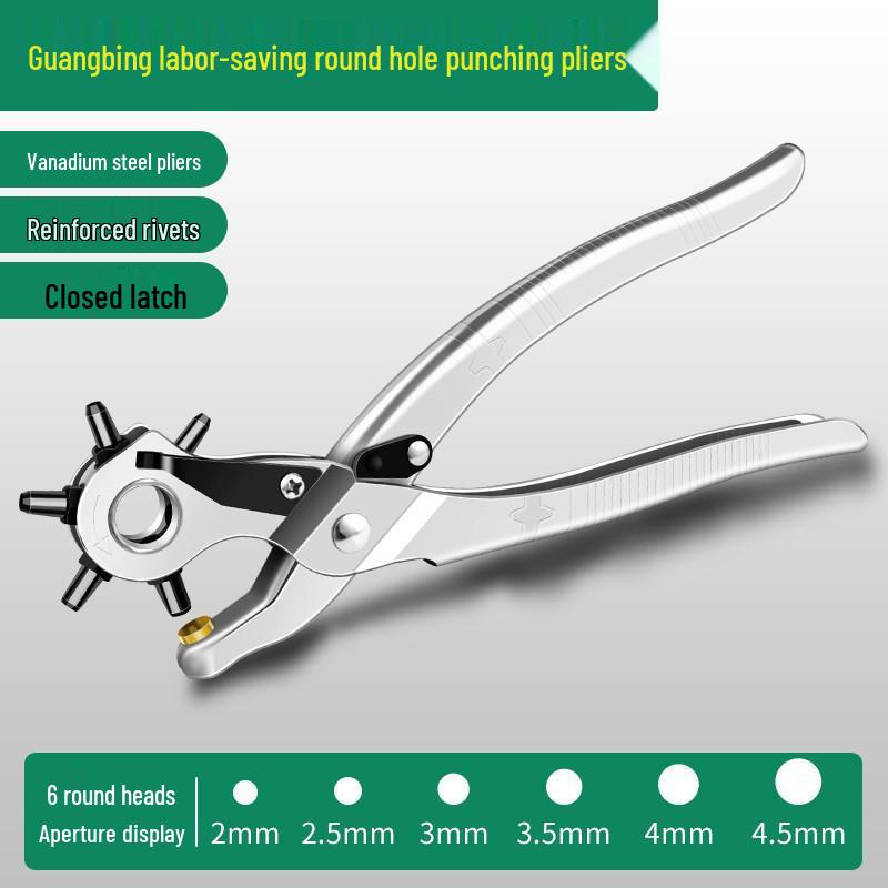 Baolian Labor-Saving Belt & Strap Hole Punch Pliers
