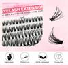 Mixed Pack Lash Book: 30D-100D Dense Single Cluster Segmented False Eyelashes