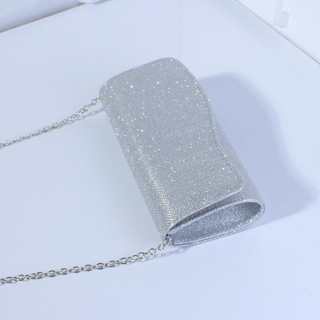 Stylish Glitter Evening Clutch Bag: Versatile Crossbody for Party & Dress