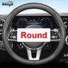 Leather Car Steering Wheel Cover for Lexus LX RX ES NX TX IS 2013 - 2019 2020 2021 2022 2023 2024 2025 Auto Interior Accessories