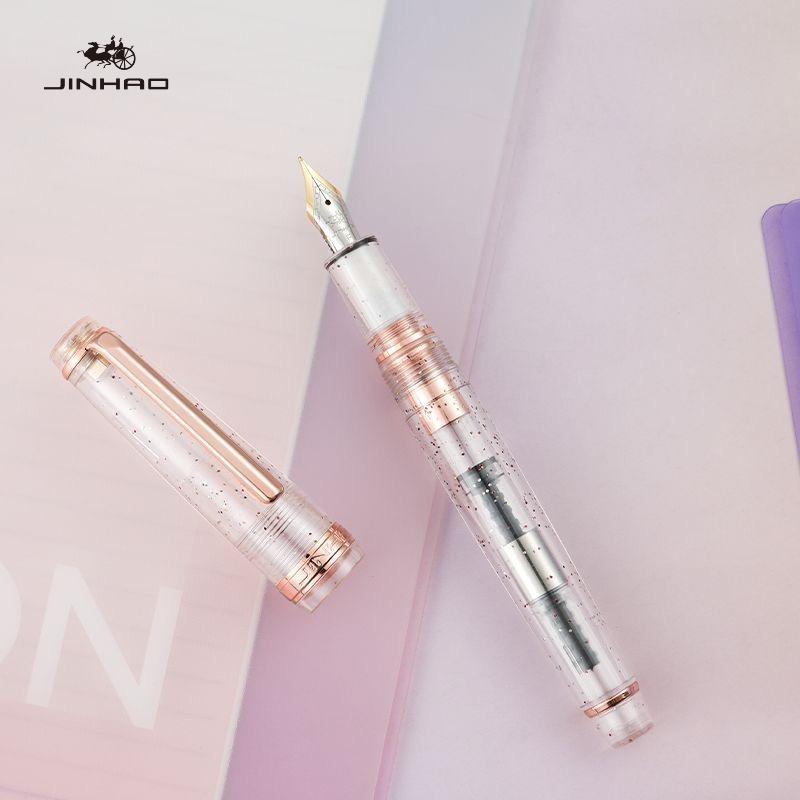Limited Edition Colors JINHAO 82 Fountain Pen Macaron Color Gold Clip EF/F/M Calligraphy Pen Office School Supplies Stationery