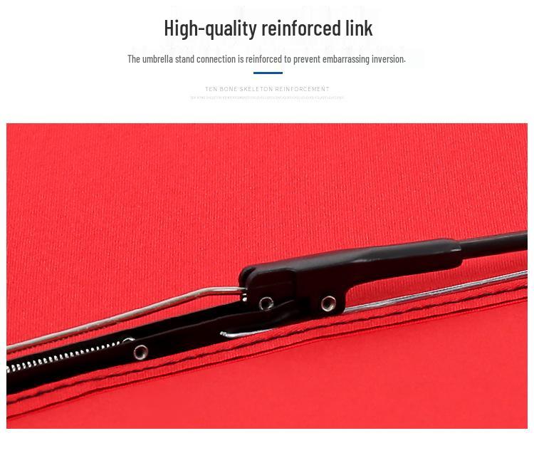 Umbrelă pliabilă automată, dublu strat, rezistentă la vânt - 10 spițe, unisex, pentru soare și ploaie, stil business creativ