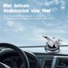 Rotating Airplane Solar Powered Car Perfume Ornament Interior Decoration Solid Aromatherapy Light Fragrance Luxury Car Decor