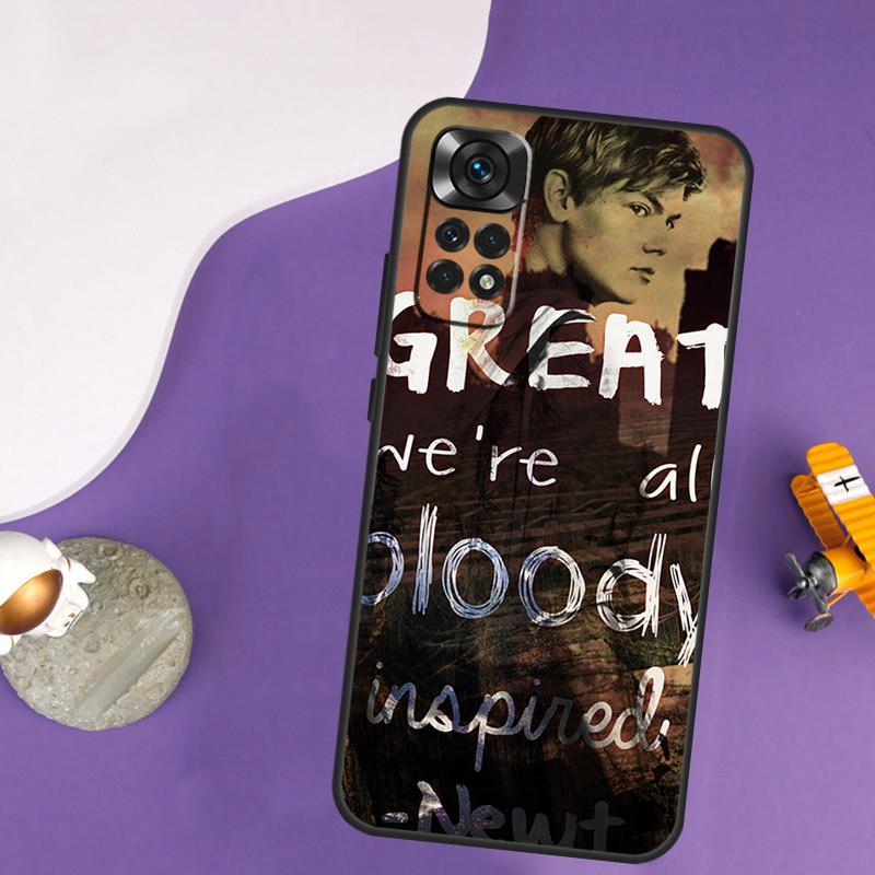 The Maze Runner Newt Case For Xiaomi Redmi Note 13 Pro 14 12 9 10 11 Pro 10S 11S 12S Redmi 13C 14C 10C 12C Cover