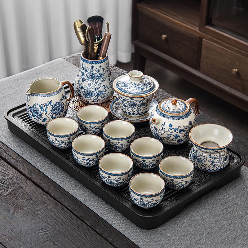 Lainuo Ruyao Flourishing Flowers Tea Set