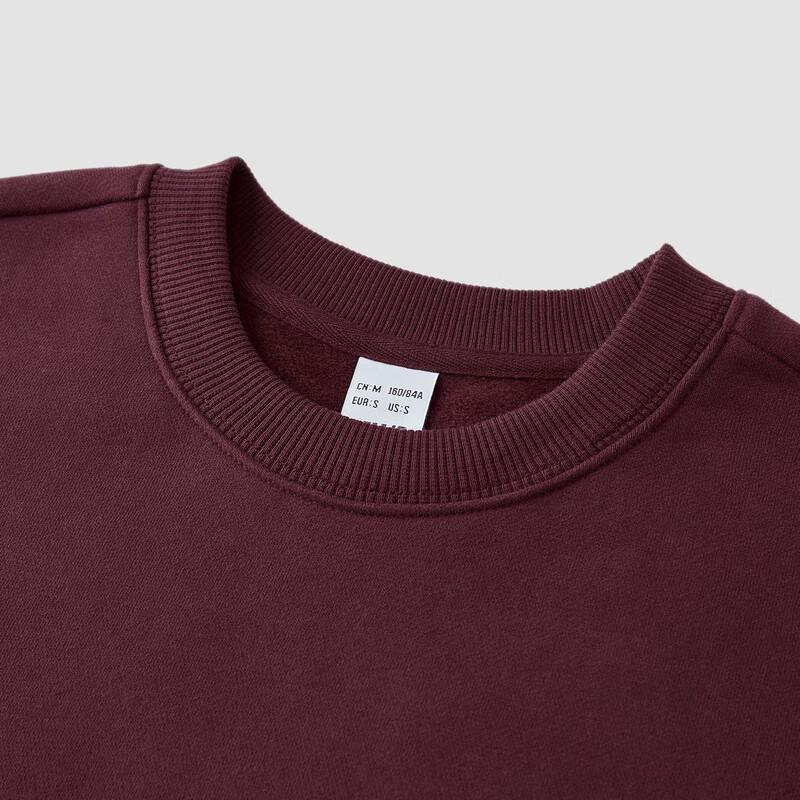 Semir Women's Oversize Thermal Embroidered Fleece Sweatshirt