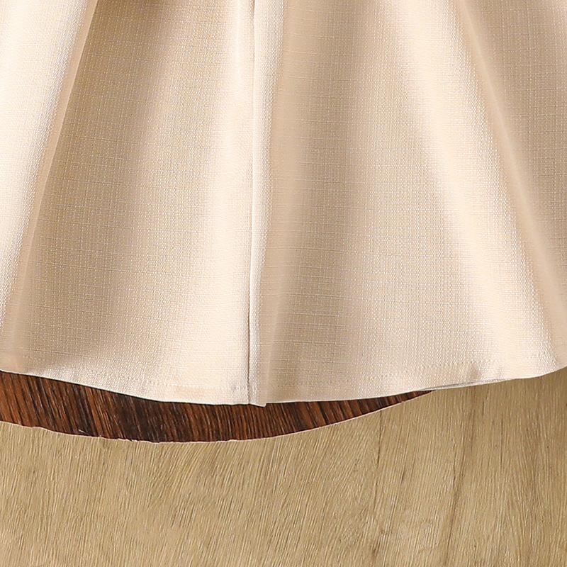 Dívčí set Dětské oblečení Podzimní Nové Sladké Kulatý výstřih Dlouhý rukáv Bunda a Dlouhá sukně Oblek pro dívky