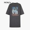 MO&Co. 2025 Summer Loose Fit Cotton Print T-Shirt