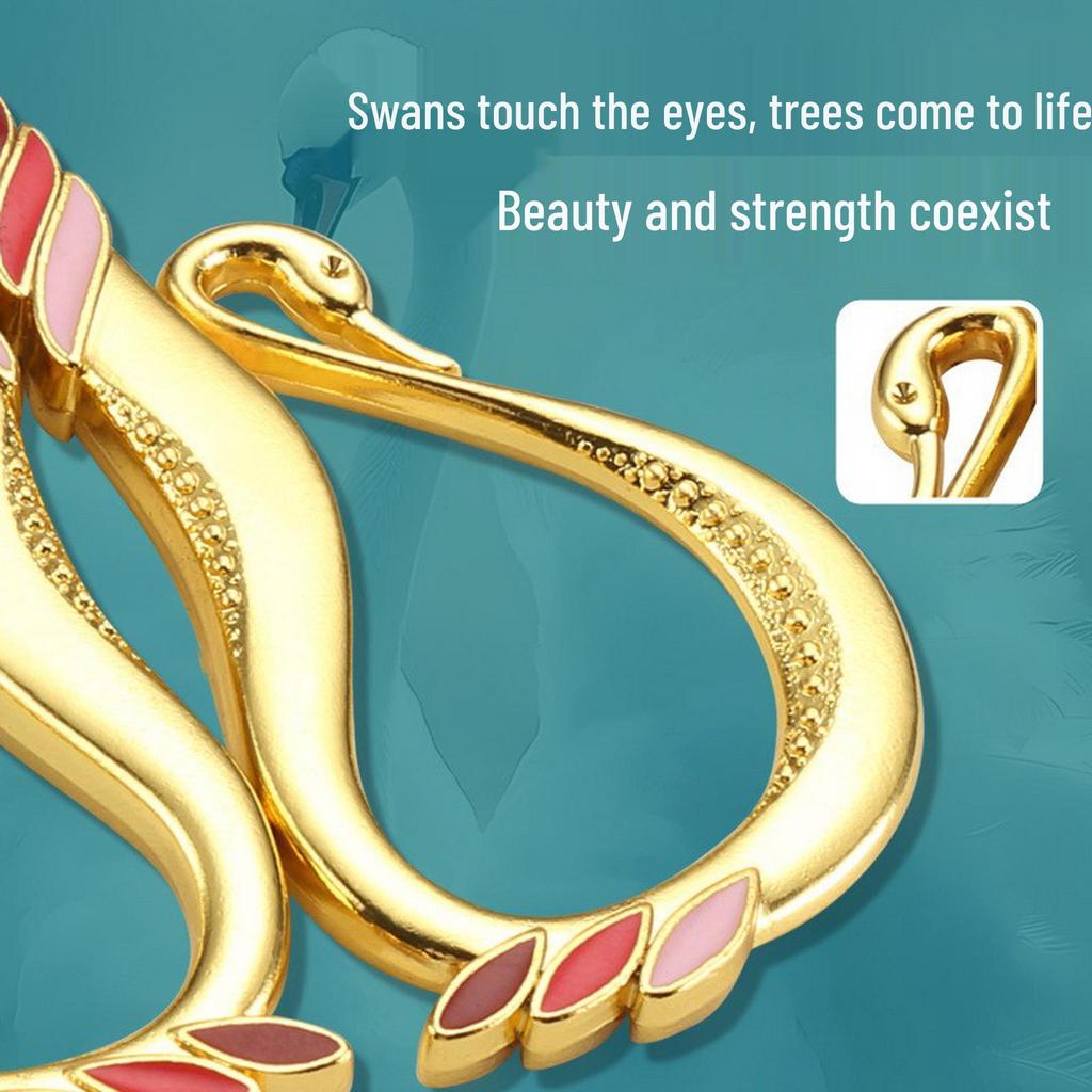 Retro Swan Embroidery & Tea Scissors - Ideal for Tea Bags, Fabric, Cross Stitch, Thread Cutting