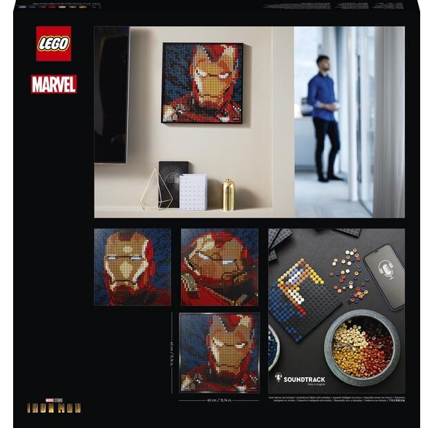 LEGO Art 31199 Железный человек от Marvel Studios