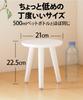 Set of 2 Wooden Plant Pot Stands, Indoor Flower Stands, Racks, Stools, Planters, Pot Holders, Assembly Required, White