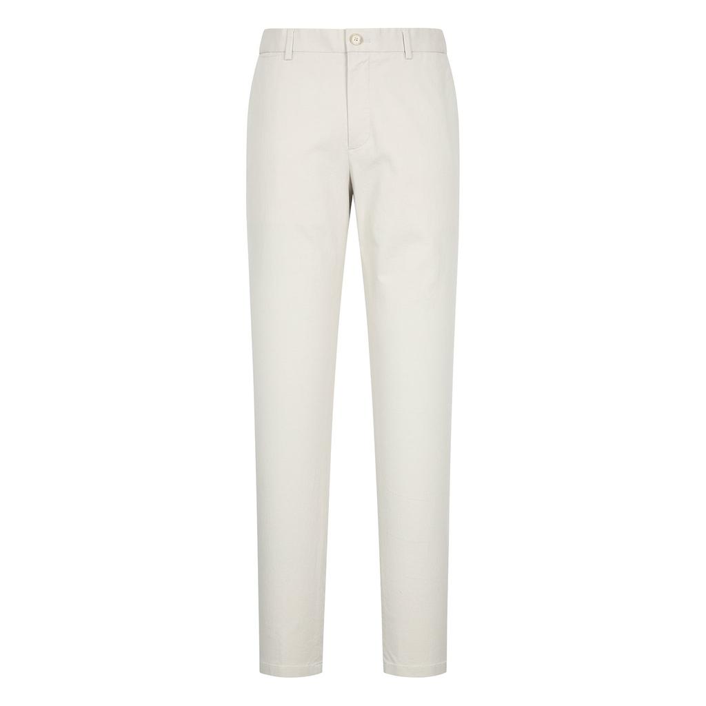 FERRAROMILANO Cotton Spandex Dobby Knit Pants L/Beige (Am0Fbpc10151)