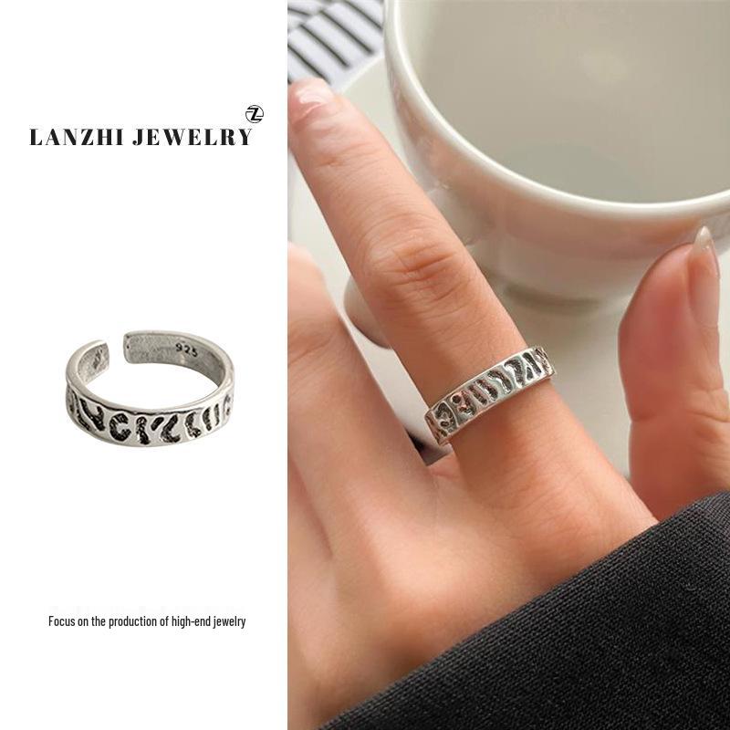 Inel Thai Argint pentru Femei, Stivuibil - Argint 925, Design de Nișă, Bijuterii Simple și Versatile