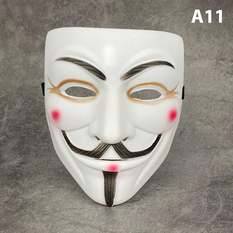 Vendetta Hacker Mask Anonymous Christmas Party Gift For Adult Kids Film Theme