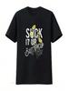 Unisex Suck It Up Buttercup Funny Saying Quote T Shirt Black Large Vintage Washed Breathable Top For Everyday Wear Comfortable