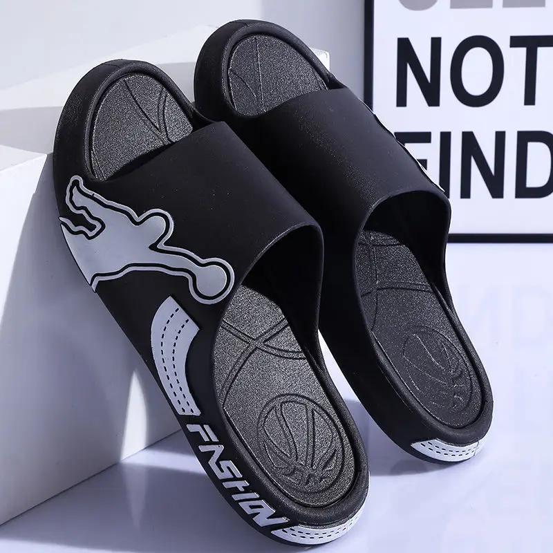 Fashion Indoor Shoes House Walk Around Home Sandals Man Slip-resistant Slippers for Men Summer Elegant Low Price Comfortable Rubber Sale