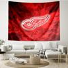 1PC Red Wings Logo Tapestry Accessories Playroom Tapestry, for Bedroom,Livingroom, dormitory Room Wall Decor Fan Birthday Gifts