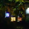 JOYBLISS Solar LED Lights Outdoor Focus Floor Lanterns Panel Candle Terraza Indoor Hanging Balcony Birds Decoration Lighting For Garden