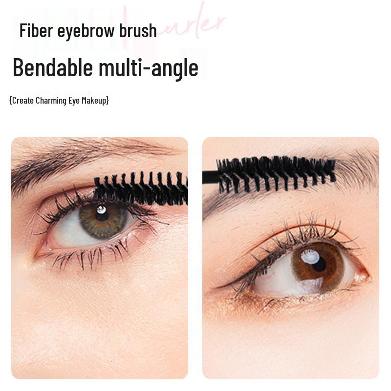 Multi-Function Eyelash Curler Set: 3-in-1 Eyelash Card, Eyeliner Shield, and Eyebrow Brush