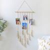 With Tassel Woven Tapestry Handmade Wall Hanging Pendant Hair Clip Pendant  Living Room