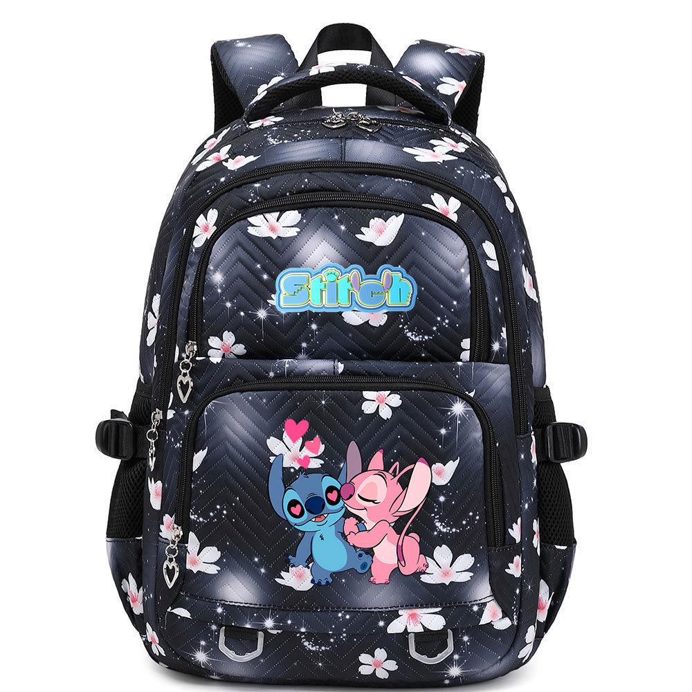 Cartoon Printing Multi-Compartment Middle And High School Schoolbag Cute And Lightweight Girls Backpack Young Girls Schoolbag