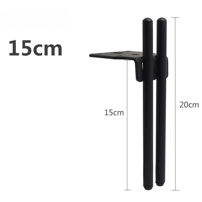 4pcs 13/15/18cm Metal Adjustable Furniture Legs Sofa TV Cabinet Feet Bathroom Cabinet Bed Support Leg Home Replacement Hardware