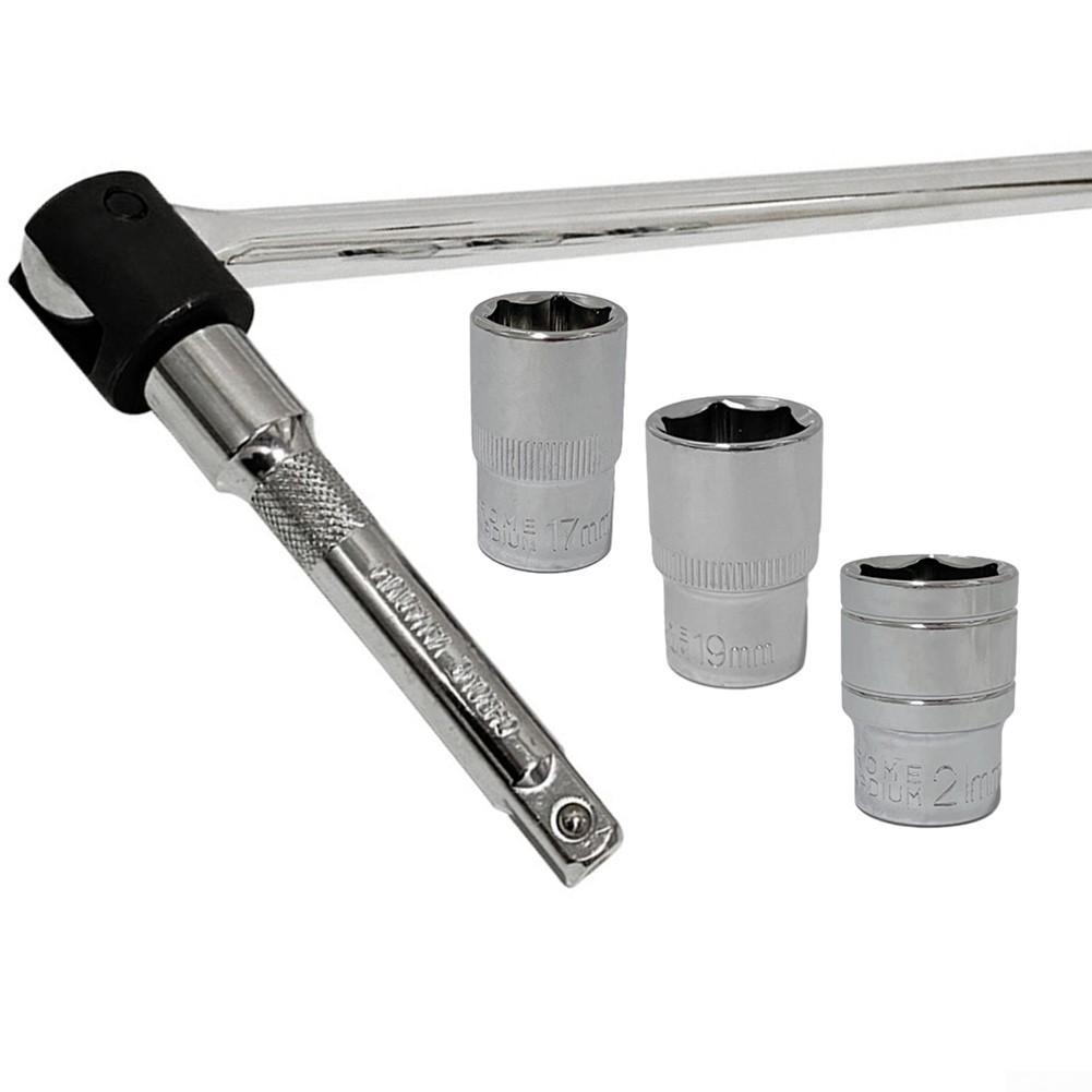 Hex Deep Socket Ratchet Wrench Extension Bar Snug Fit