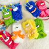 Cute Plush Socks - Soft Warm Winter Socks with Cartoon Design, Hand Washable, Multi-Color, Cozy Indoor & Outdoor Footwear