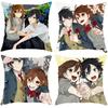Anime Cartoon H-Horimiya Cushion Cover Comfortable Reversible Pillow Cover Ideal for Car Sofa Bedroom & Beyond