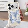 Printed Butterfly Case for iPhone 15 Plus XR 13 8 17 Air 12 16 Pro Max 14 11 Soft Phone Cover