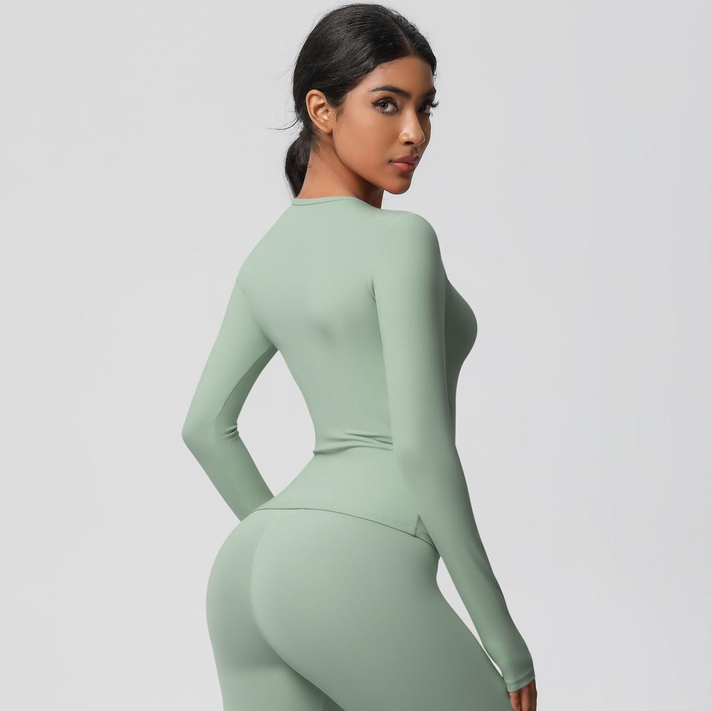 Women High Quality Sport T-Shirts Long Sleeves Compressed Quick-dry Super Elastic Suitable For Running Fitness Training Yoga