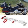 Motorcycle Aluminum Alloy Side Stand Tripod Frame Parking Feet Kickstand B05026(Red)