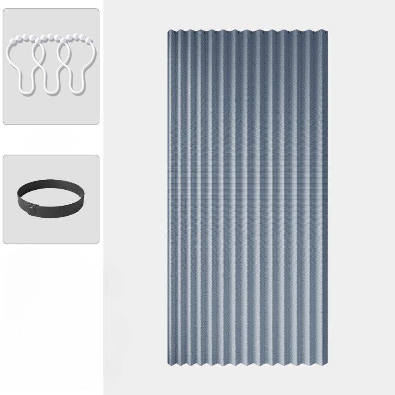 

Дверная штора Плиссированная дверная штора Складные дверные шторы Гармошка для спальни Шторы-перегородки, Шкафы, Обувницы и т.д. 80x180cm