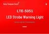 LTE-5051 LED Signal Strobe Warning Light 12V-220V for Engineering Safety