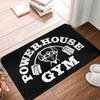 Bodybuilding Fitness Kraftzentrum Fitnessstudio Haustürmatte Rutschfest Außen Saugfähig Fußmatte Garten Garage Eingang Teppich Teppich