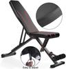 Six-in-One Multi-Functional Folding Dumbbell Bench for Men: Flyes, Bench Press, Preacher Curl & More