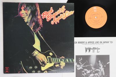 LP Record BECK, BOGART & APPICE - Beck, Bogert & Appice Live ECPO58 EPIC 1975 Japan Rock Used