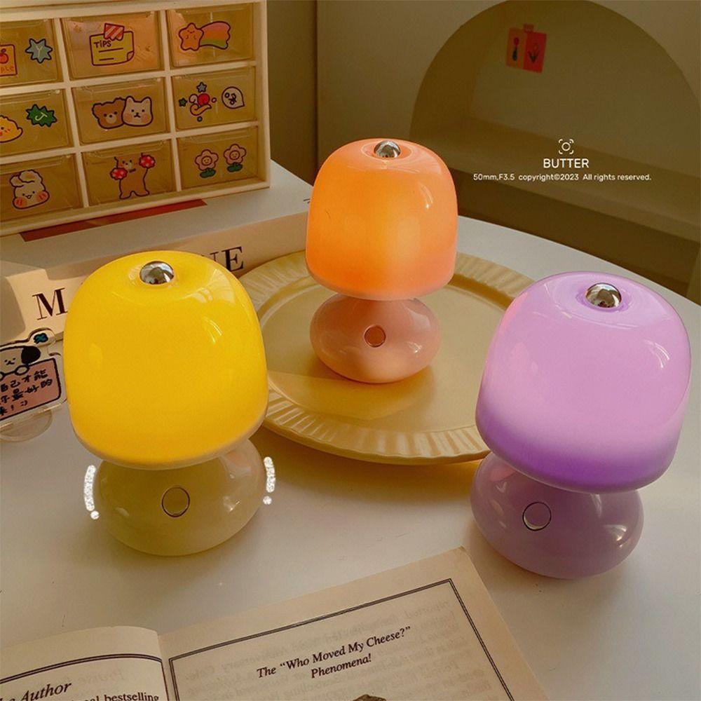 Mini Lampe d'Ambiance Veilleuse de Chambre Lampe de Table Simple Cadeaux Décoration Lumière de Sommeil