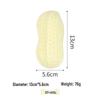 Dog Chew Toy - Squeaky & Durable Milk Peanut Carrot for Self-Entertainment