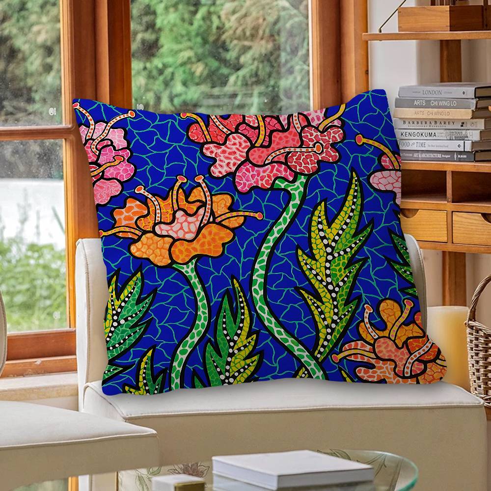 Beliebte Kunst YYayoi KusamaS Kissenbezug Kissenbezug Polsterung Sofa Wurfkissen Heimdekoration Kissenbezug